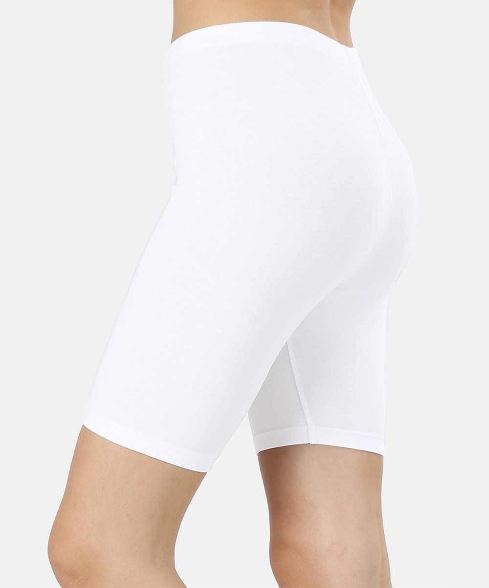 Lydiane Women's Active Shorts WHITE - White Under-Layer Shorts - Plus | Zulily