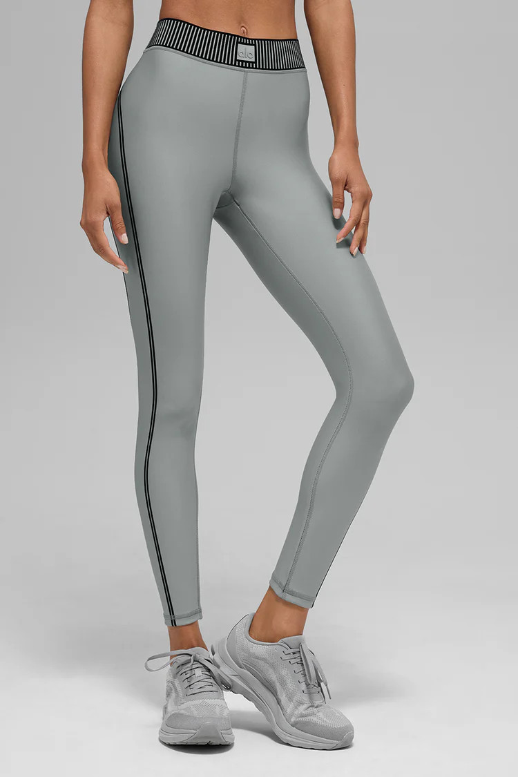 Airlift High-Waist 7/8 Line Up Legging | Alo Yoga (US)