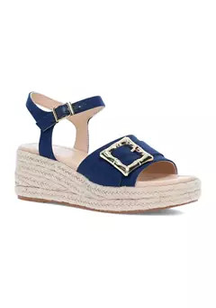 Crown & Ivy™ Derby Wedge Sandals | Belk