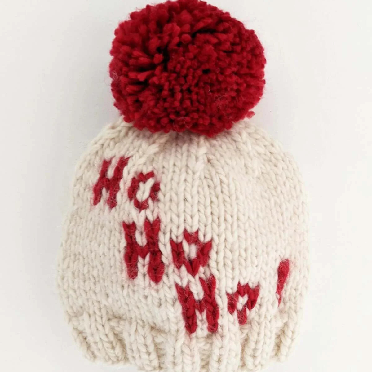 Ho Ho Ho Knit Pom Hat | SpearmintLOVE