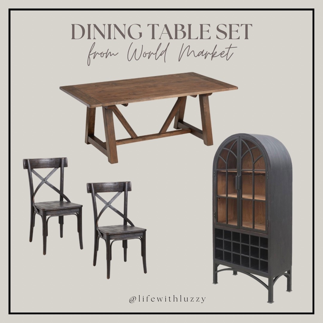 Shop my dining table set 🖤

#LTKSaleAlert #LTKFallSale #LTKHome