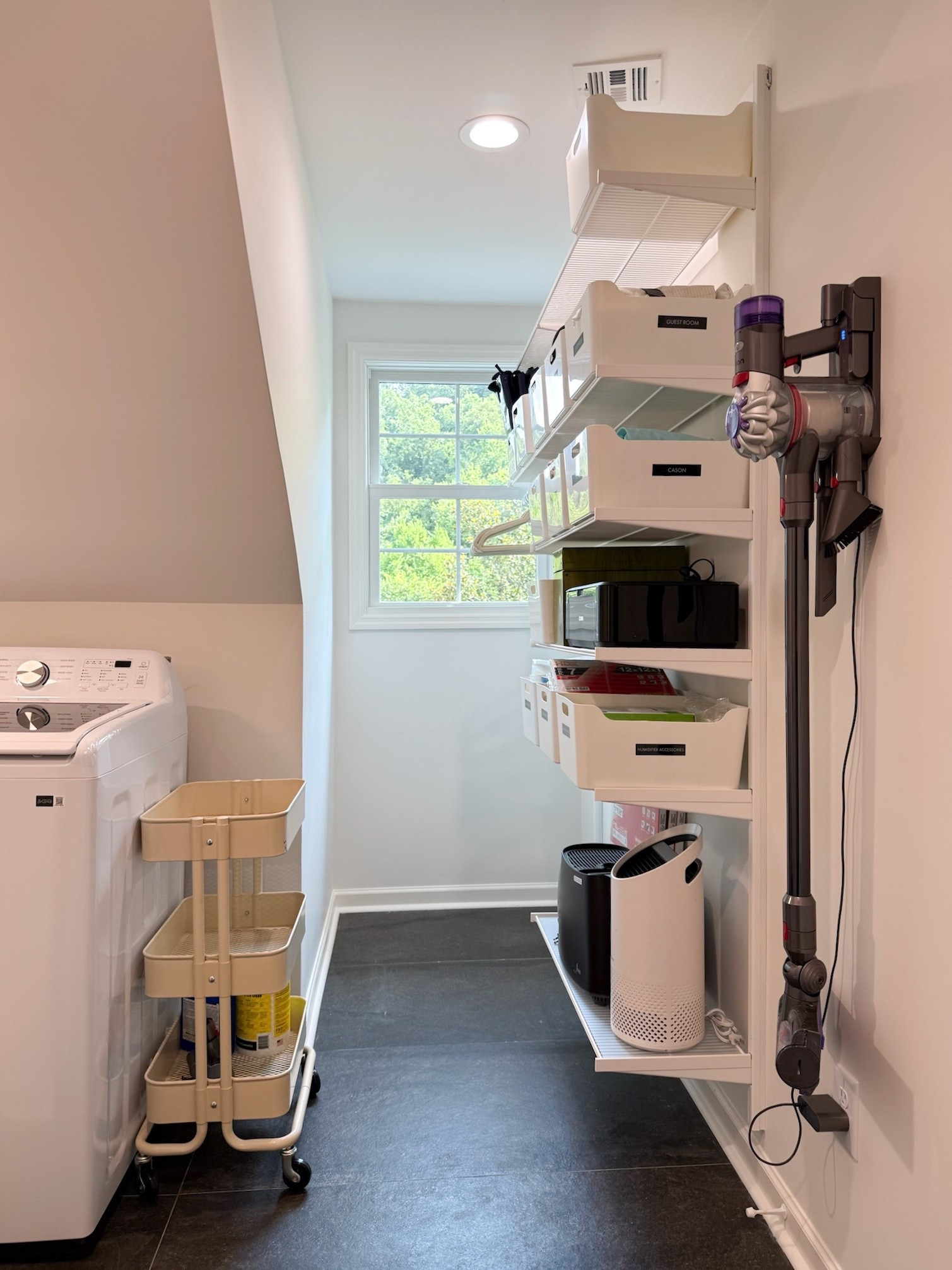 Your walls? They’re wasted real estate just waiting to work harder for you. Vertical storage is one of our favorite tricks to instantly create more space without adding square footage. Think:

💡Wall-mounted shelving for baskets and cleaning supplies
💡Hooks and for everyday essentials
💡Over-the-door storage for sprays, rags, and refills
💡Stacked bins and labeled containers that keep floors clutter-free

It's the secret to turning tight spaces into functional, beautiful zones that actually support your daily routines — whether it's in your laundry room, pantry, or mudroom.

🧺 Ready to reimagine your space? Our Jumpstart sessions are designed to make smart systems like this simple, stylish, and doable in just one day. DM us to get started!

#LTKFamily #LTKHome #LTKKids