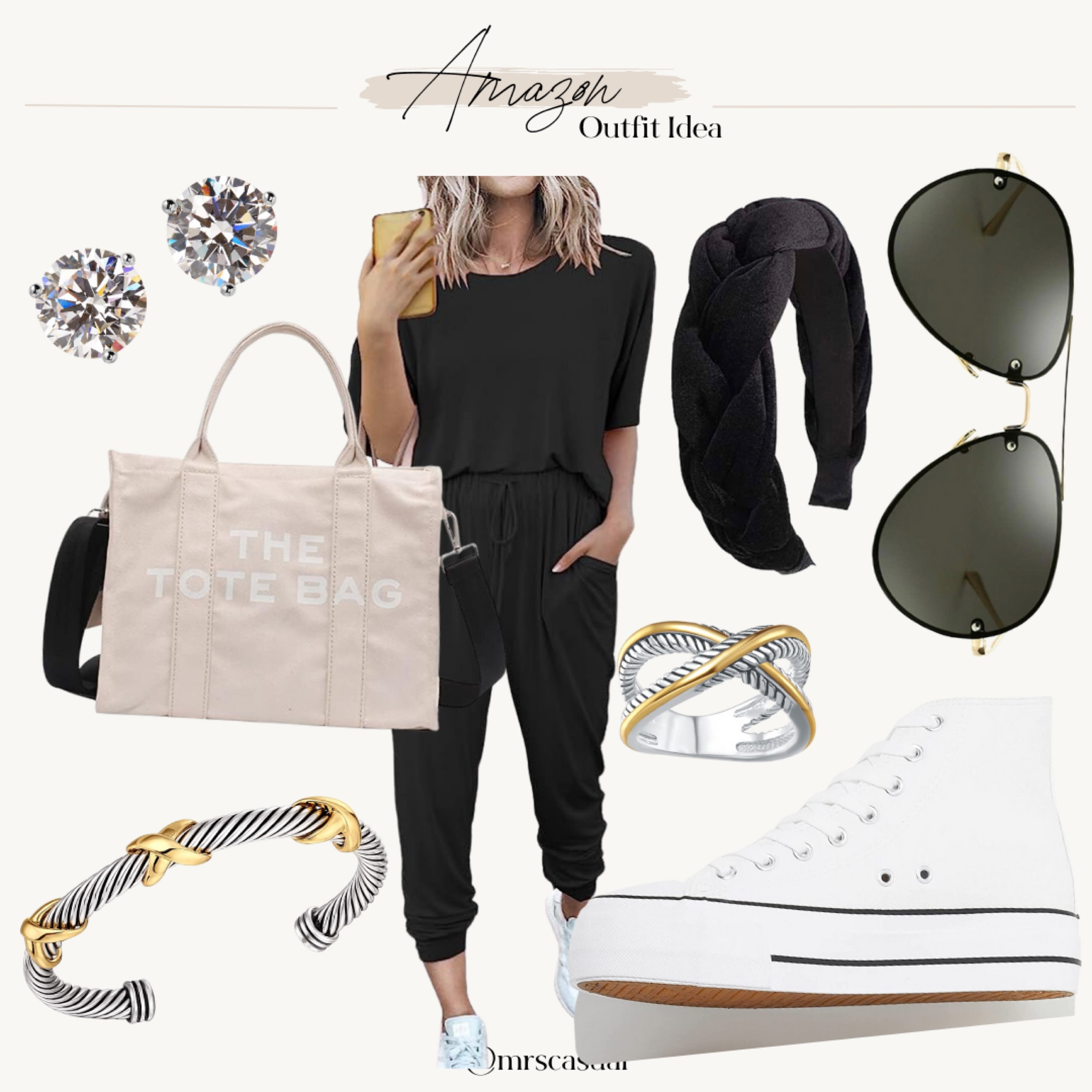 Amazon two piece casual set and platform converse dupes 

#LTKFind #LTKstyletip #LTKunder50