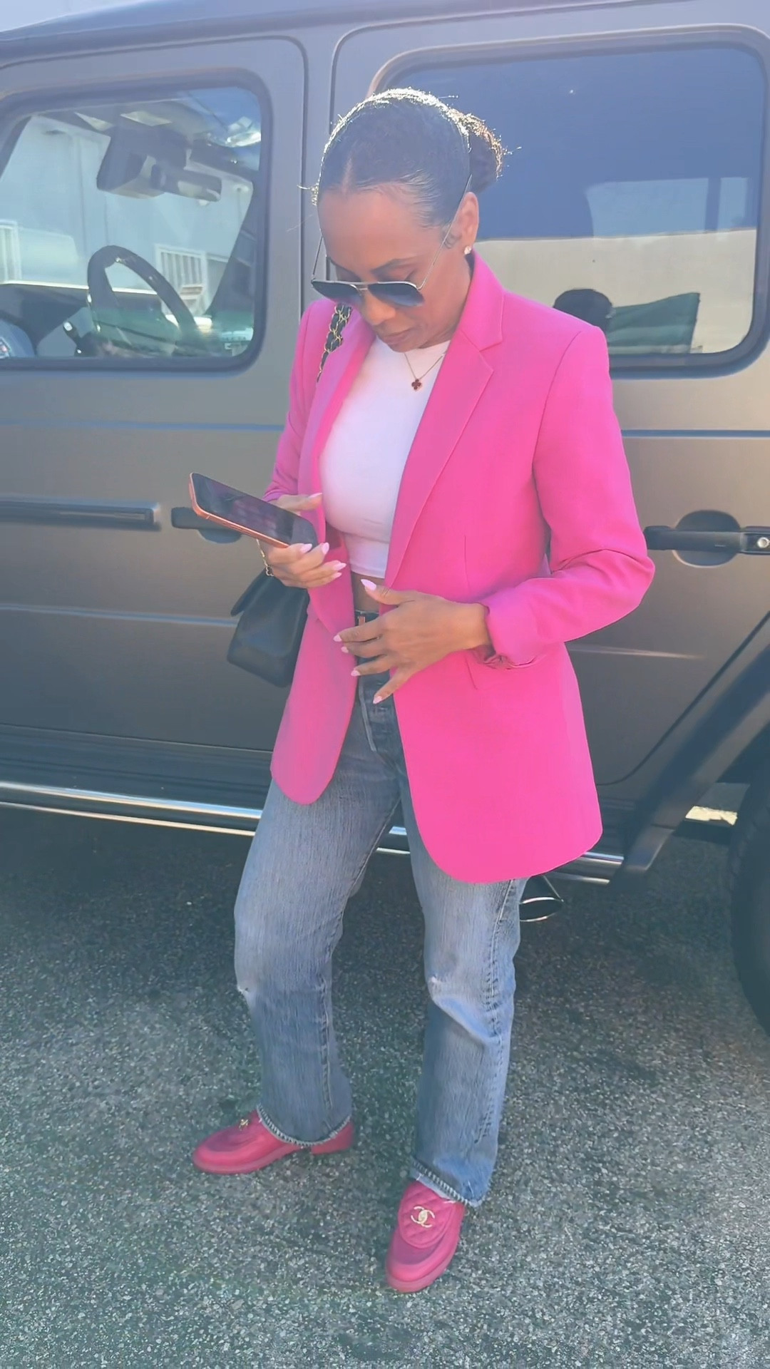 An mom outfit of the day!🩷

#LTKmomlife #LTKootd #LTKPetite