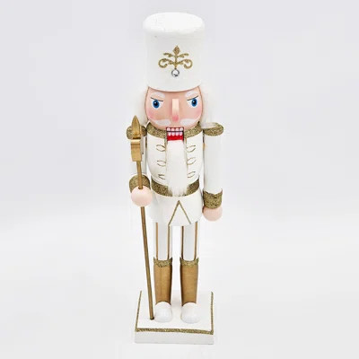 Elven Traditional Style Table Standing Nutcracker With Eye-Catching Design And Classic Charm | Wayfair North America