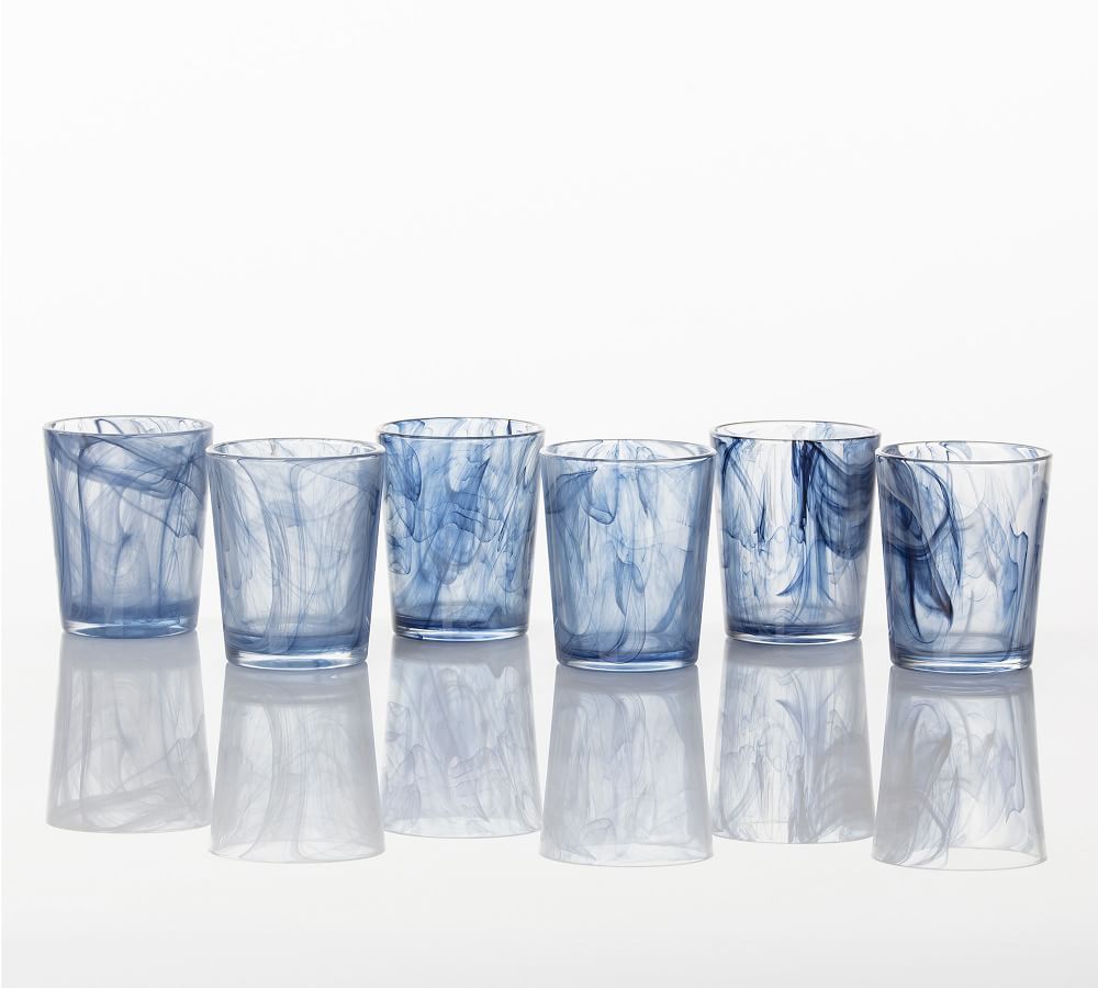 Fortessa Swirl Tumbler Glasses - Set of 6 | Pottery Barn (US)