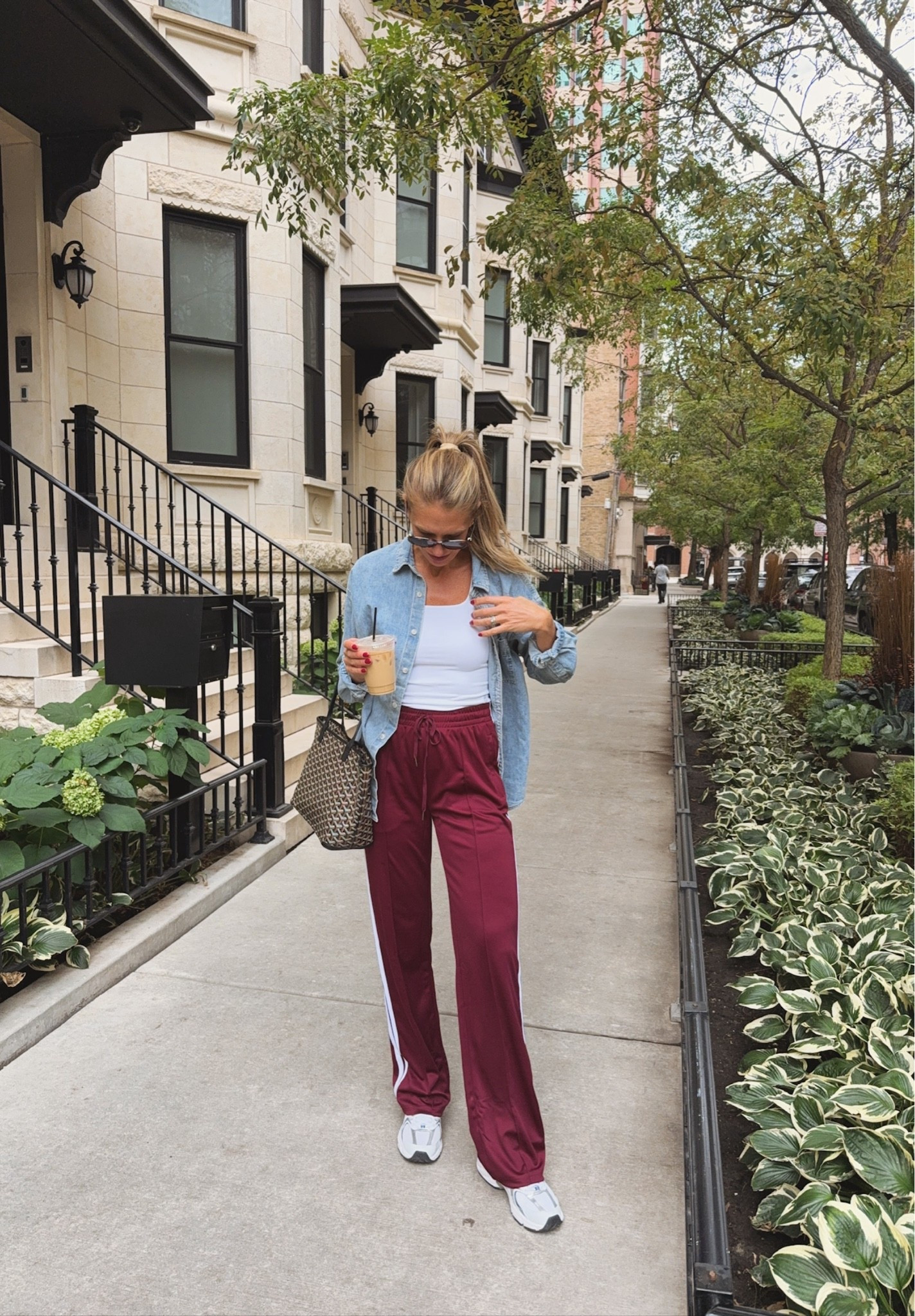 What I wore today in Chicago! These Amazon pants come in multiple inseam options - I’m wearing the 36” inseams & a M!

#LTKootd #LTKTall #LTKTravel