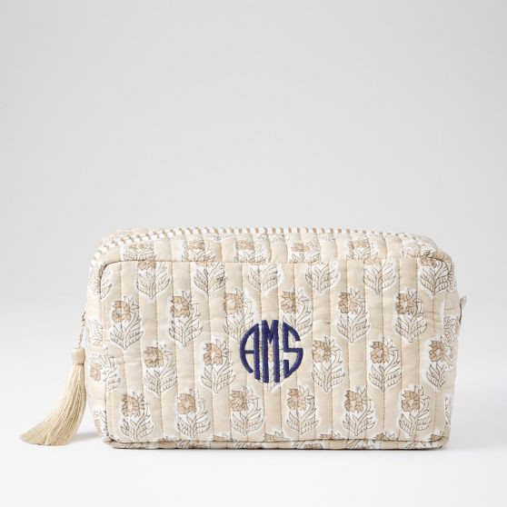 Block Print Travel Pouch | Mark and Graham