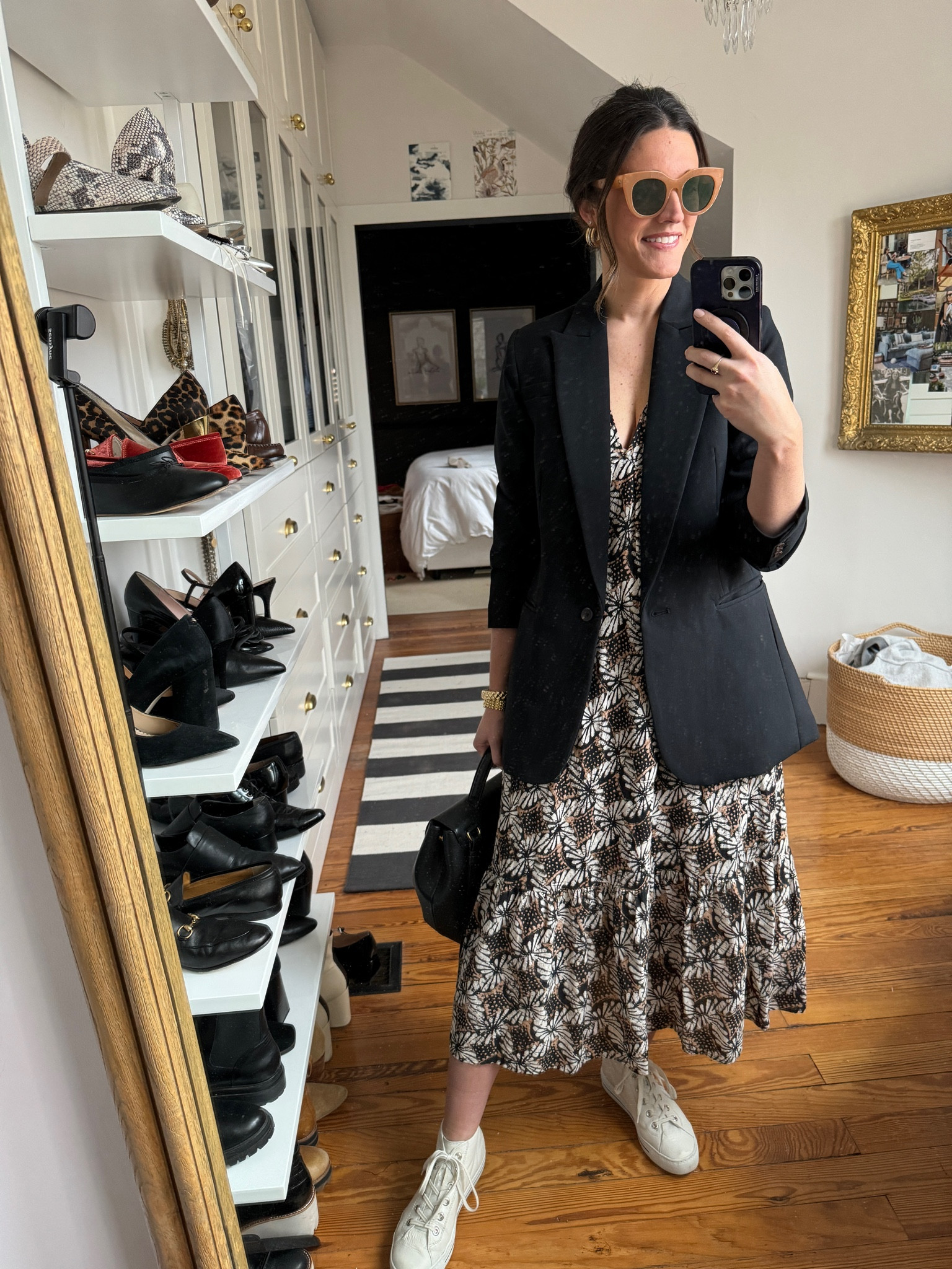 Summer favorites styled for Spring 🌸  This long and lean black blazer is a go-to and has been helping me transition into Spring with ease  

#LTKfindsunder100 #LTKover40 #LTKSeasonal