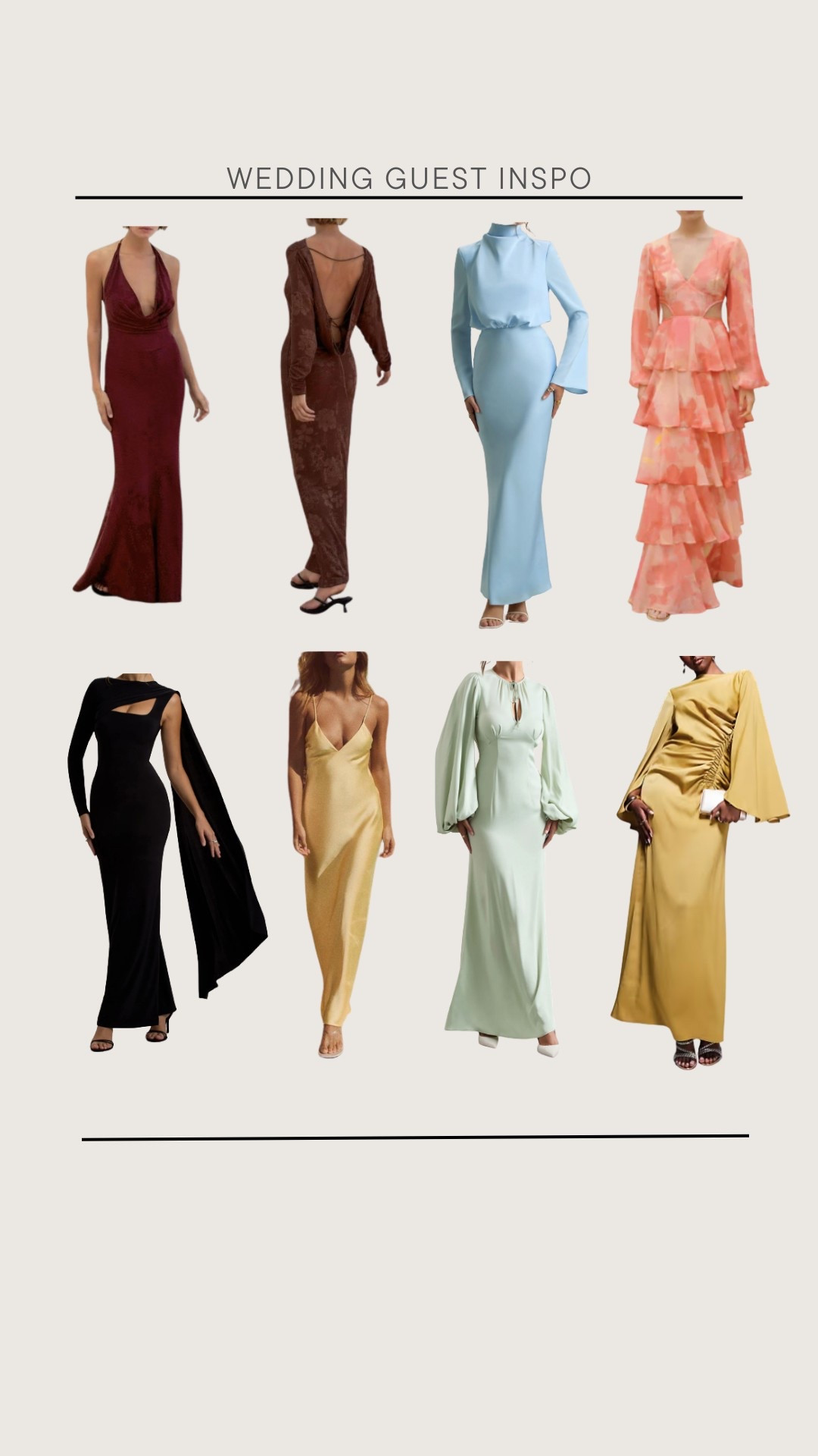 Wedding guest inspo 💒 

#LTKeurope #LTKwedding #LTKuk