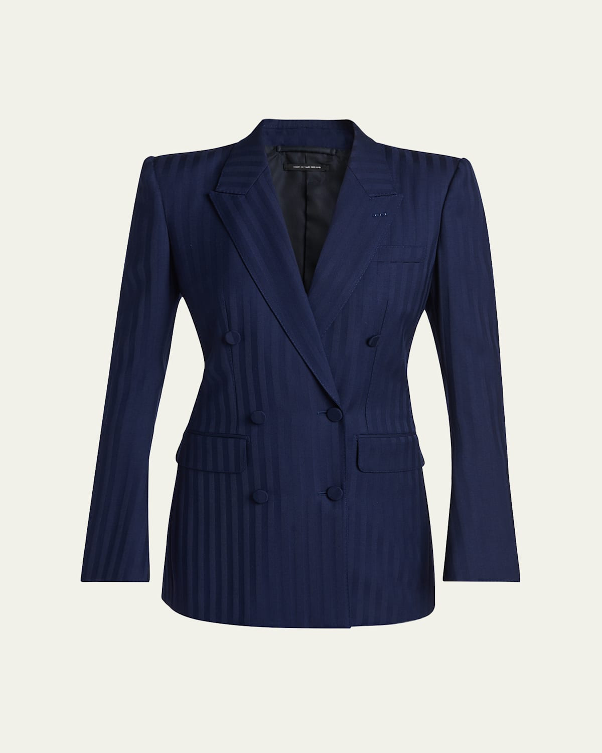 Tonal Striped Jacquard Single-Breasted Jacket | Bergdorf Goodman