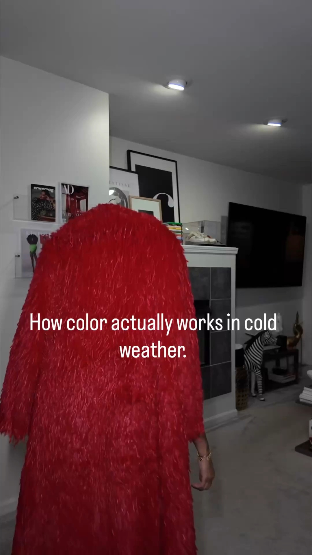 This is how color actually works in cold weather.


#LTKgrwm #LTKValentine #LTKootd
