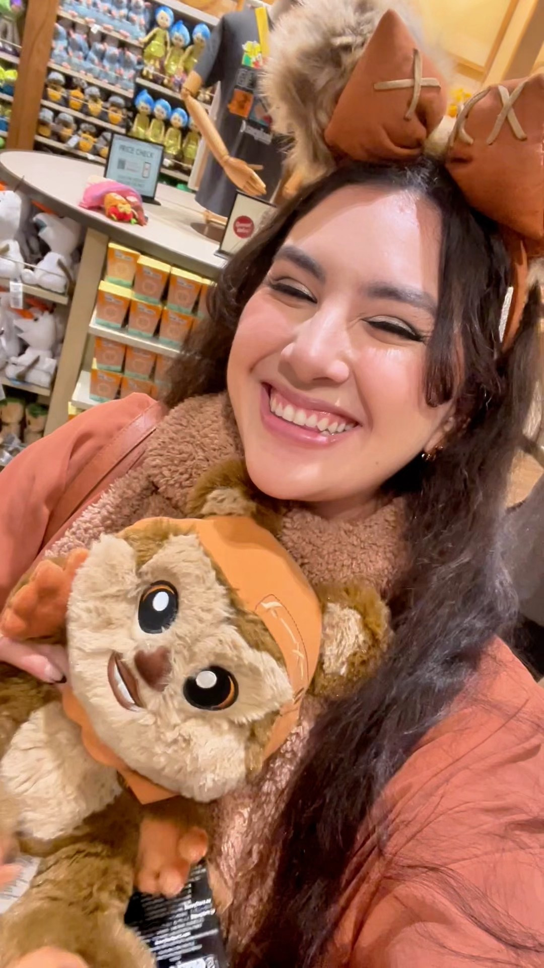 For all my fellow Star Wars friends 
right now (at the time of this posting) Disney is having a sale! 🎉Don’t miss out on some cool Star Wars 45th anniversary merch must haves. I bought some of these at full price so don’t wait! I’m sure they won’t last long.🛍️

For the Star Wars jacket I am wearing a size large for reference 💙✨

This day I wore an Ewok Disney bound! Specifically Wicket & I paired the Ewok Disney ears with this scarf that kept me warm all day. 

Disney jackets, Disney sweaters and Disney mugs are my weakness 😅 And these from Star Wars are no exception. May the force be with you 💫

Star Wars ootd, Star Wars outfit, Star Wars Disney bound, Ewok wicket, Star Wars 45th anniversary merch must haves, Disney plush, Star Wars mug, Star Wars jacket, Angie’s magical style 

#LTKGiftGuide 

#LTKSaleAlert #LTKStyleTip