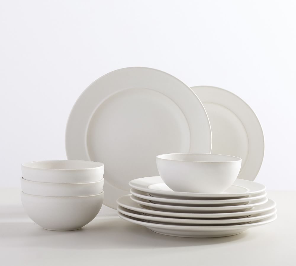 Astoria Stoneware 12-Piece Dinnerware Set | Pottery Barn (US)