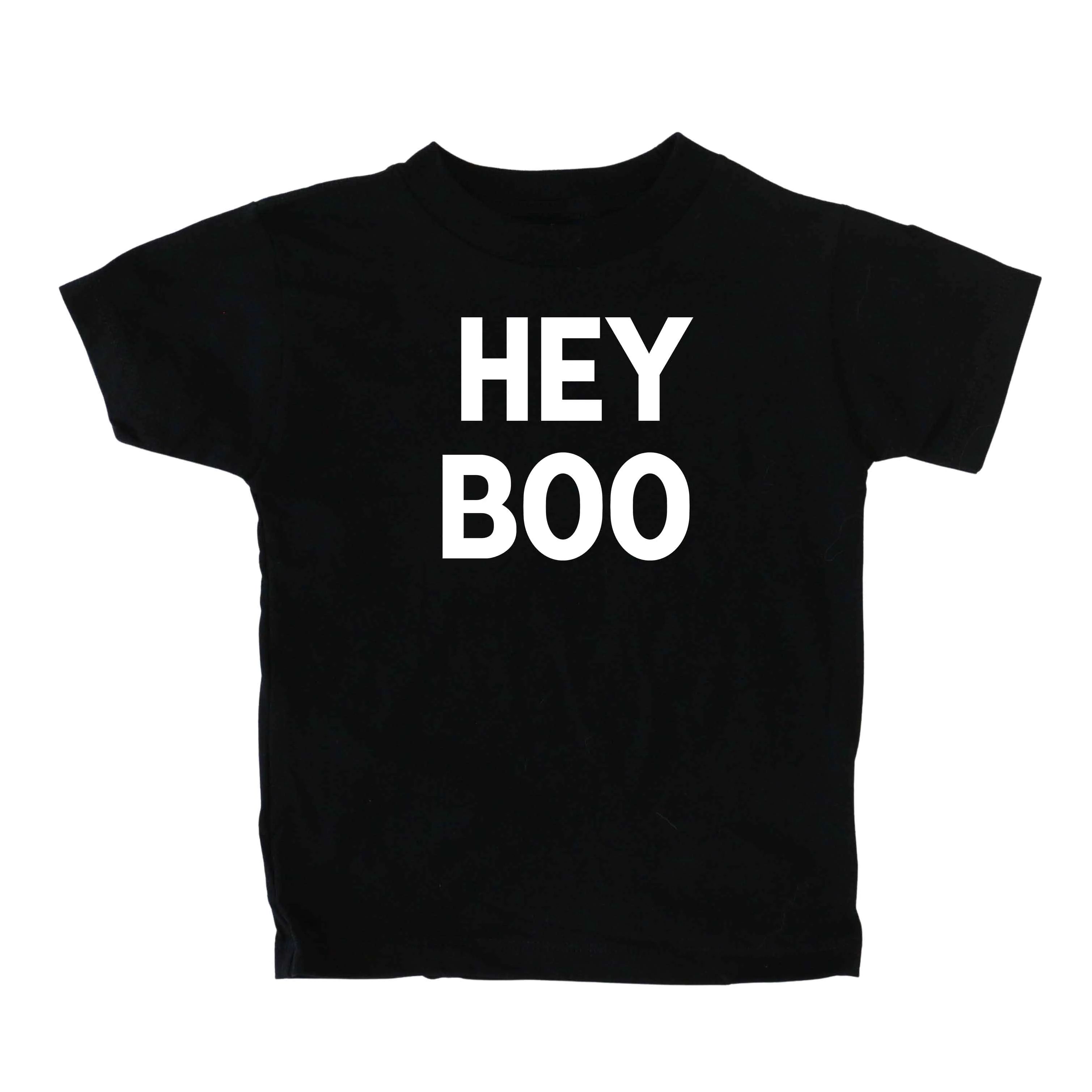 Hey Boo Kids Graphic Tee | Black | Caden Lane