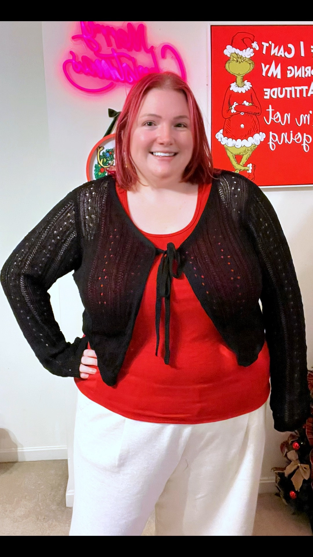 GORGLITTER Plus Size Tie Front Crochet Cardigan Sweater Try On

#LTKPlusSize #LTKFindsUnder50 #LTKSeasonal