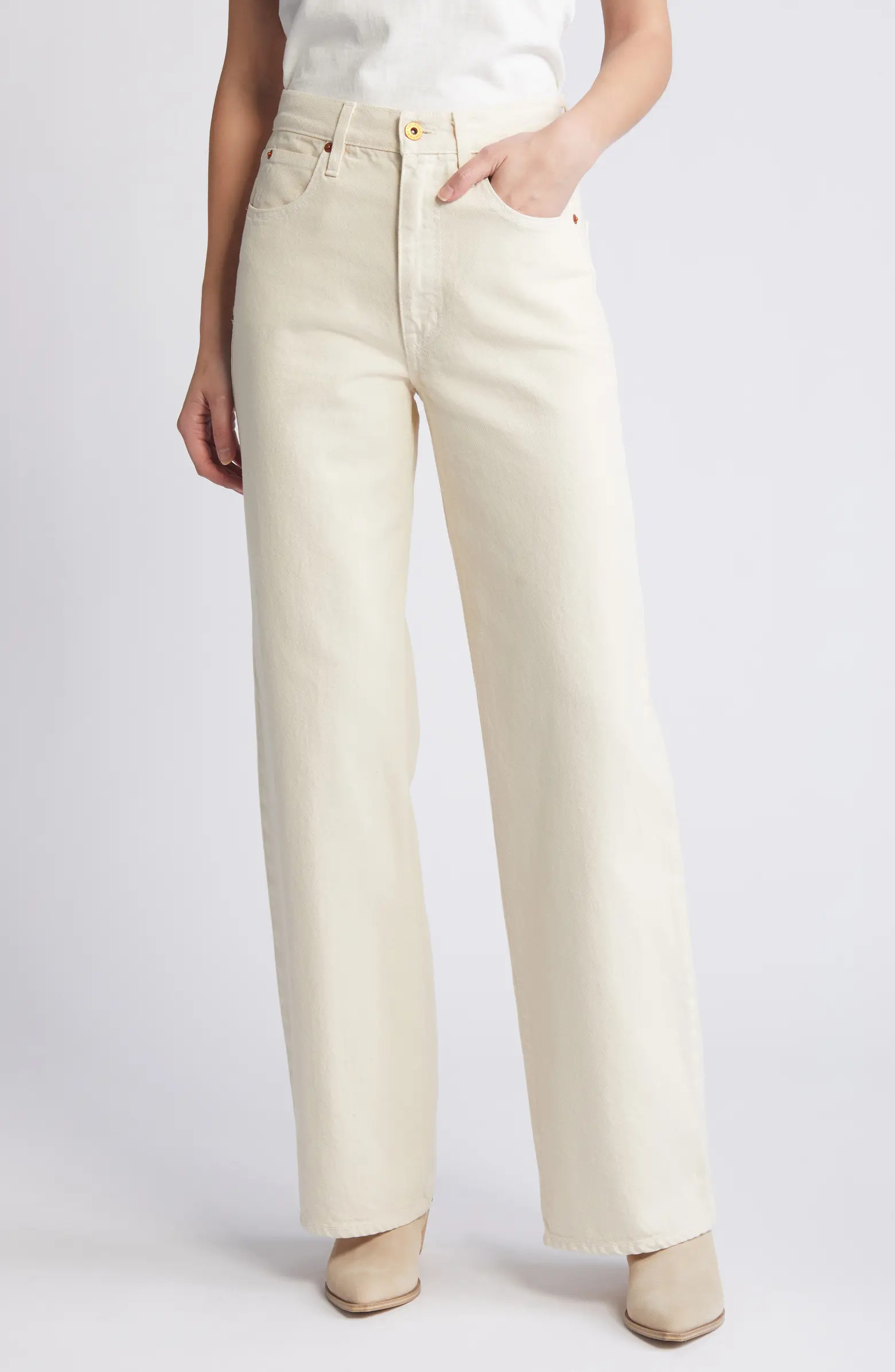 Grace High Waist Wide Leg Jeans | Nordstrom