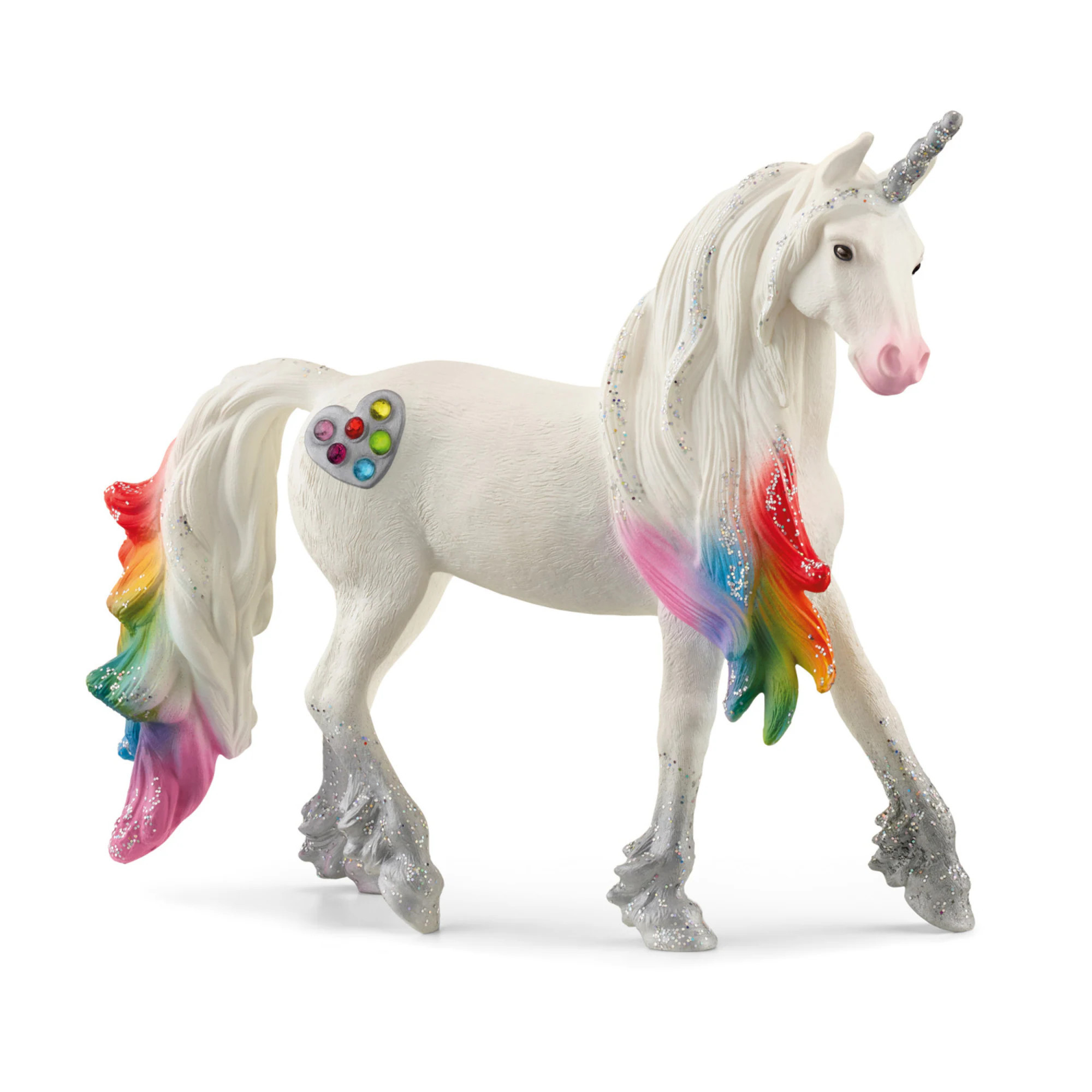 schleich Rainbow Love Unicorn Stallion Role Play Toy one_size | G4059433451589 | Lowe's
