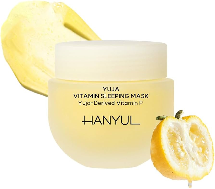 Hanyul Yuja (Yuzu) Vitamin Sleeping Mask | Overnight Skin Care for Brightening, Toning, Moisturiz... | Amazon (US)