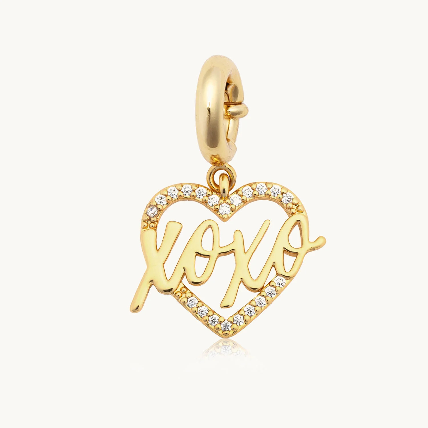 XOXO Heart Charm | Little Words Project