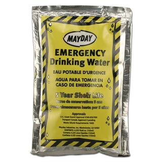 Mayday 4.225 oz./125 ml. Emergency Drinking Water (100-Pack) | The Home Depot