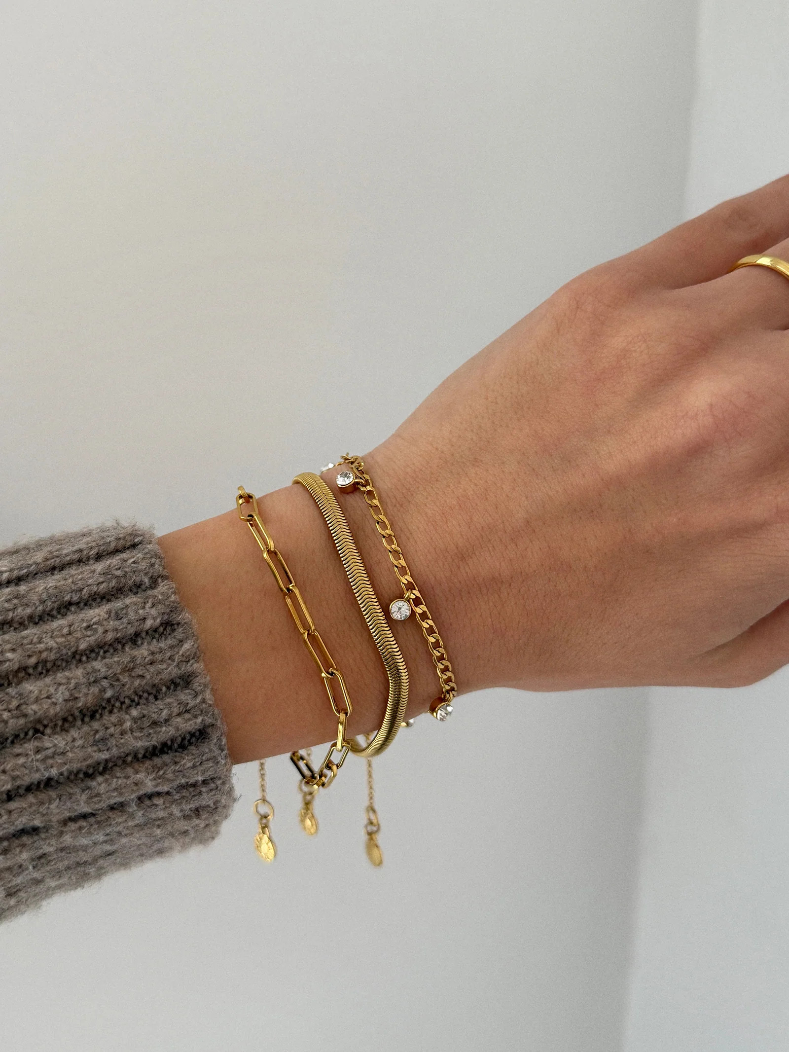 Ainsley Waterproof Bracelet Set - Ainsley Waterproof Bracelet Set | BaubleBar