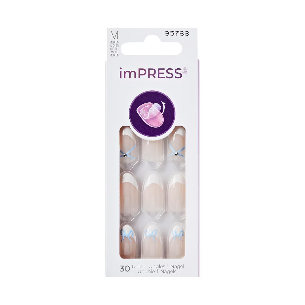 imPRESS Press-On Manicure Fake Nails - Step Aside - 33ct | Target