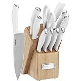 Amazon.com: Cuisinart C77SSW-12P Color Pro Collection 12 Piece Knife Block Set, White: Home & Kit... | Amazon (US)