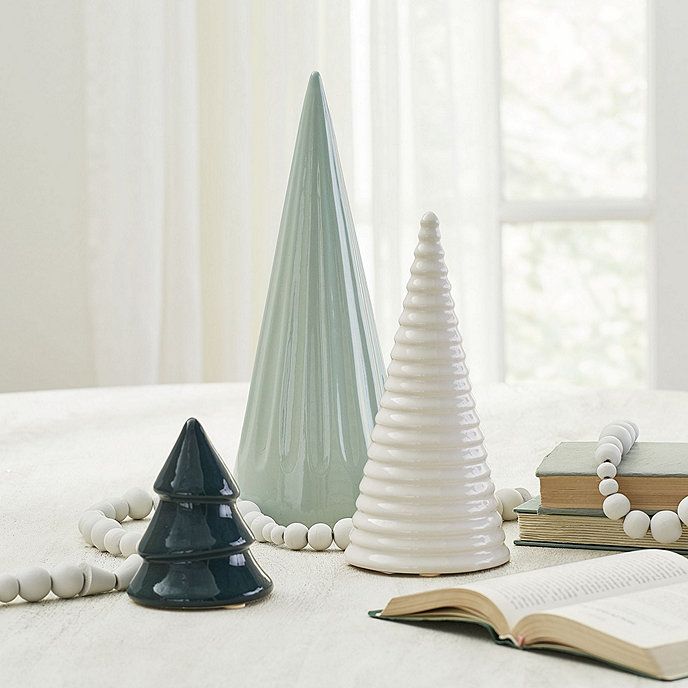 Winter Ceramic Christmas Tree | Ballard Designs, Inc.