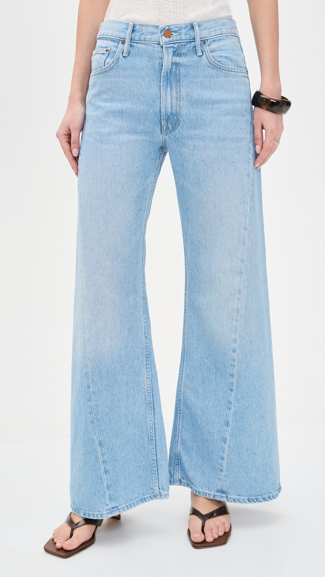 MOTHER The Lemon Twist Sneak Jeans Munchies 31 | Shopbop