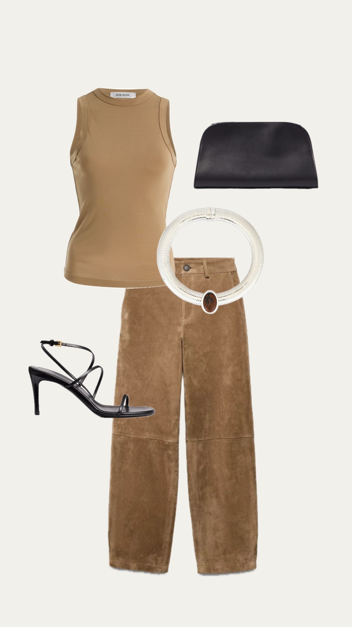 Suede Leather Pants are Zara! 
Outfit inspo for THE pants 🤌🏼

#LTKOver40 #LTKootd #LTKNYFW