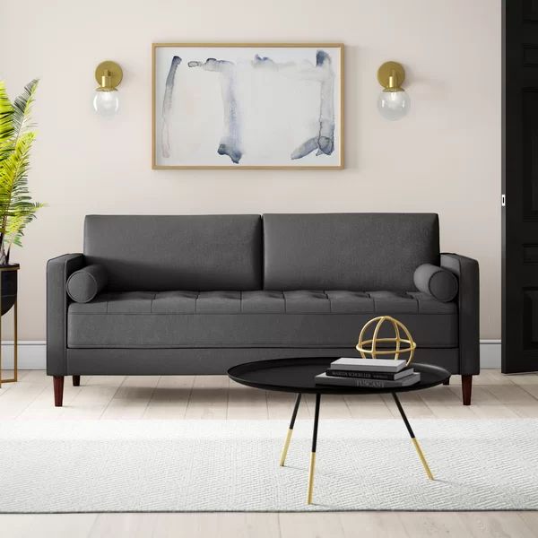 Garren 75.6" Square Arm Sofa | Wayfair North America