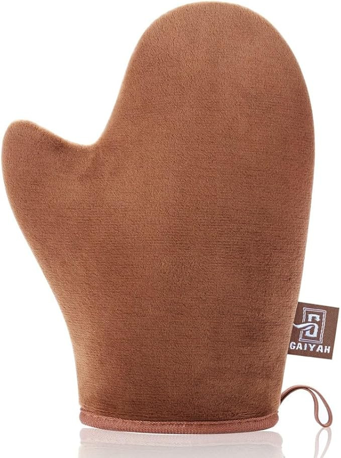 GAIYAH Self Tan Mitt Double-Sided Fake Tan Mitt with Thumb Ultra Soft | Amazon (UK)