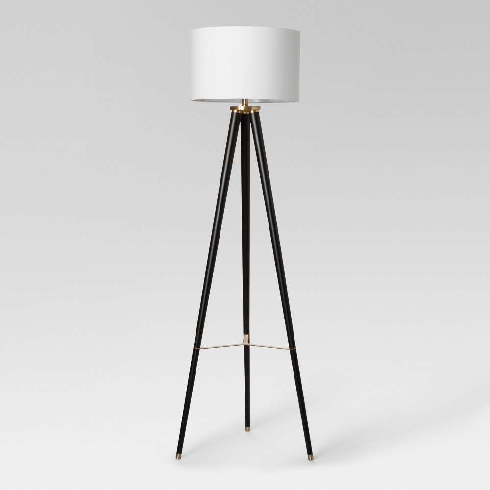 Delavan Tripod Floor Lamp Black - Project 62 | Target
