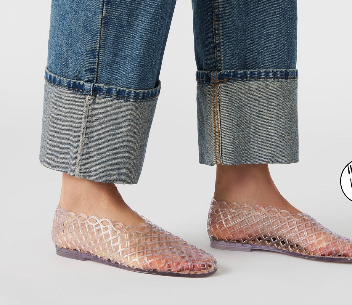 Jelly ballet flats 