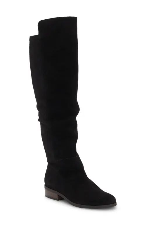 Lucky Brand Calypso Over the Knee Boot in Black at Nordstrom, Size 6.5 | Nordstrom