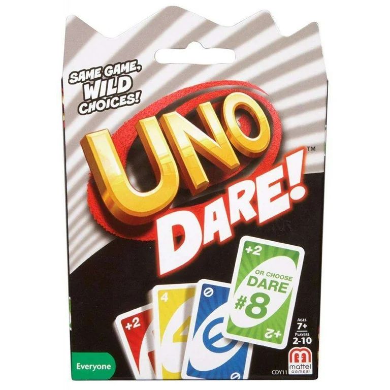 UNO Dare Wild Choices Card Game for 2-10 Players Ages 7Y+ | Walmart (US)