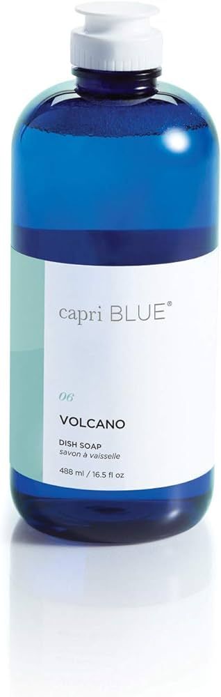 Capri Blue Volcano Dish Soap Liquid for Dish Washing - Scented Dish Soap Refills - Vegan & Cruelt... | Amazon (US)