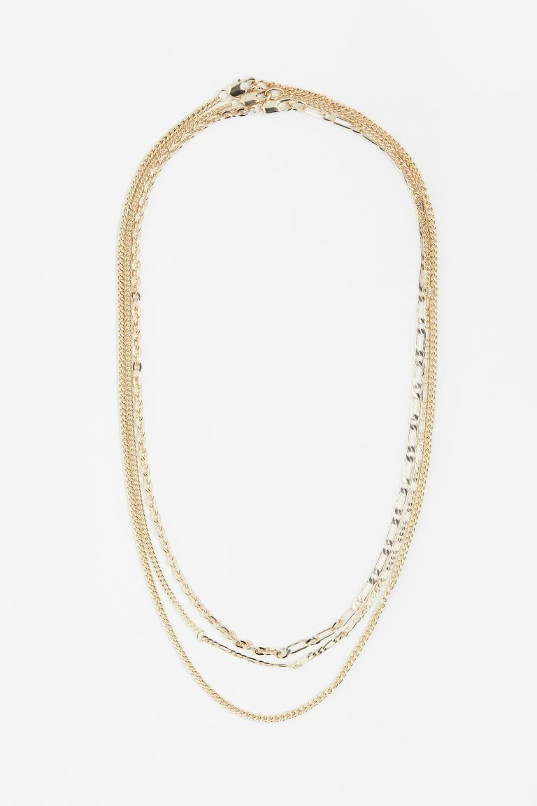 3-pack Necklaces | H&M (US + CA)
