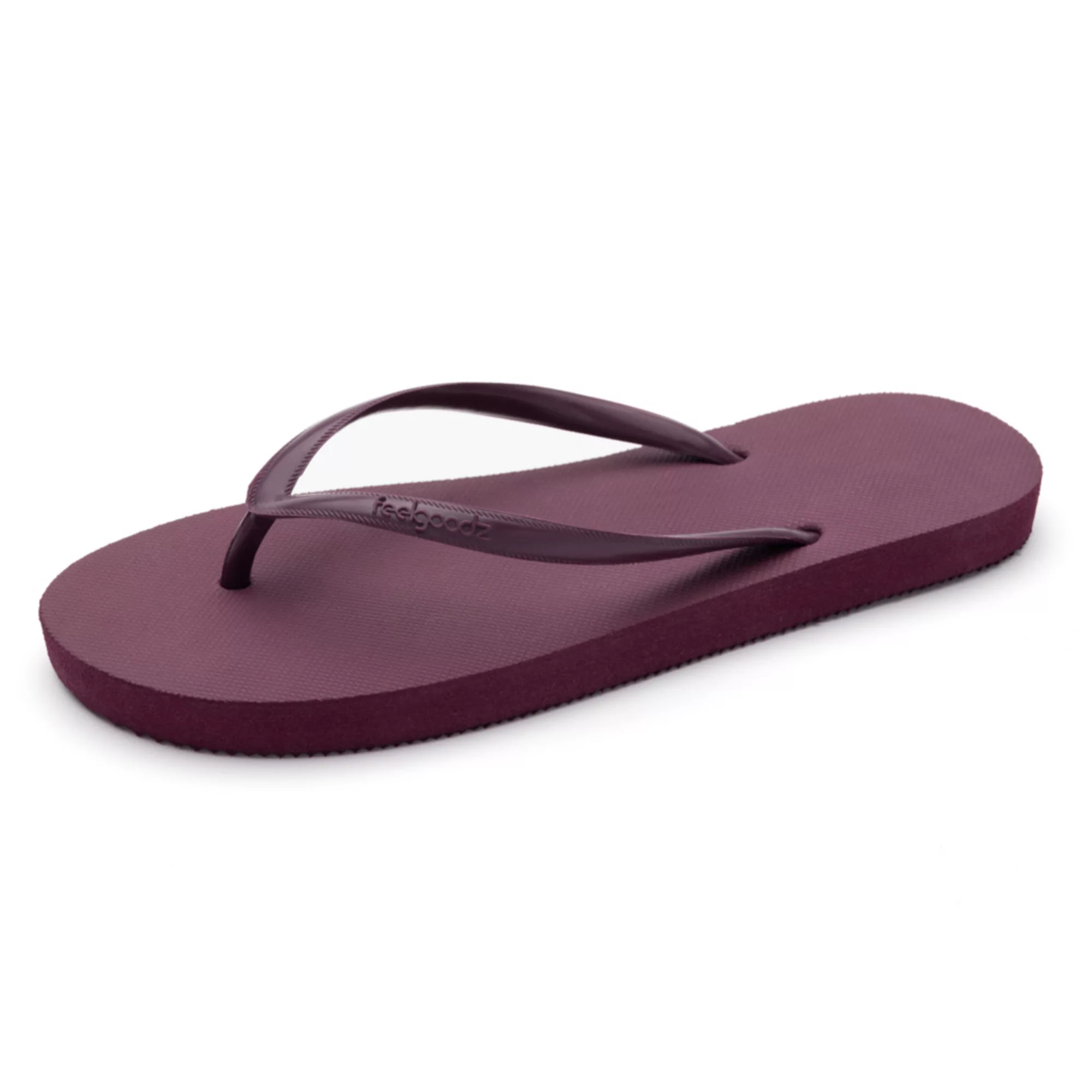 Feelgoodz Women’s Slimz Core Natural Rubber Flip-Flop Thong Sandals | Kohl's