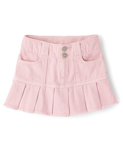 The Children's Place,Girls,Everyday Denim Skirts and Skorts,Rose Mist Skort,12 | Amazon (US)