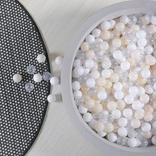 Amazon.com: GOGOSO Ball Pit Balls 100 - Soft Plastic Balls for Babies Toddlers Kids Children with... | Amazon (US)