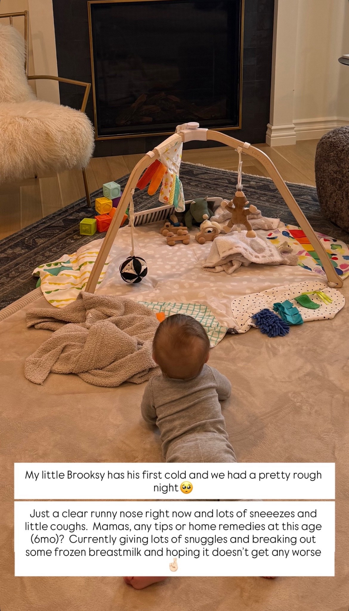 Sharing Brooks’ play gym for those asking! 🩵

#LTKmomlife #LTKKids #LTKBaby
