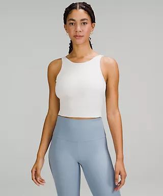 lululemon Align™ Ribbed High-Neck Tank Top | Women's Sleeveless & Tank Tops | lululemon | Lululemon (US)