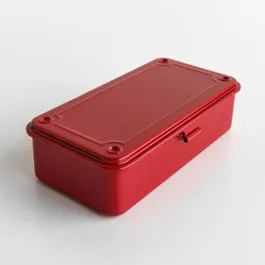 Toyo Steel Red Stackable Storage Box 7.9" | Unison
