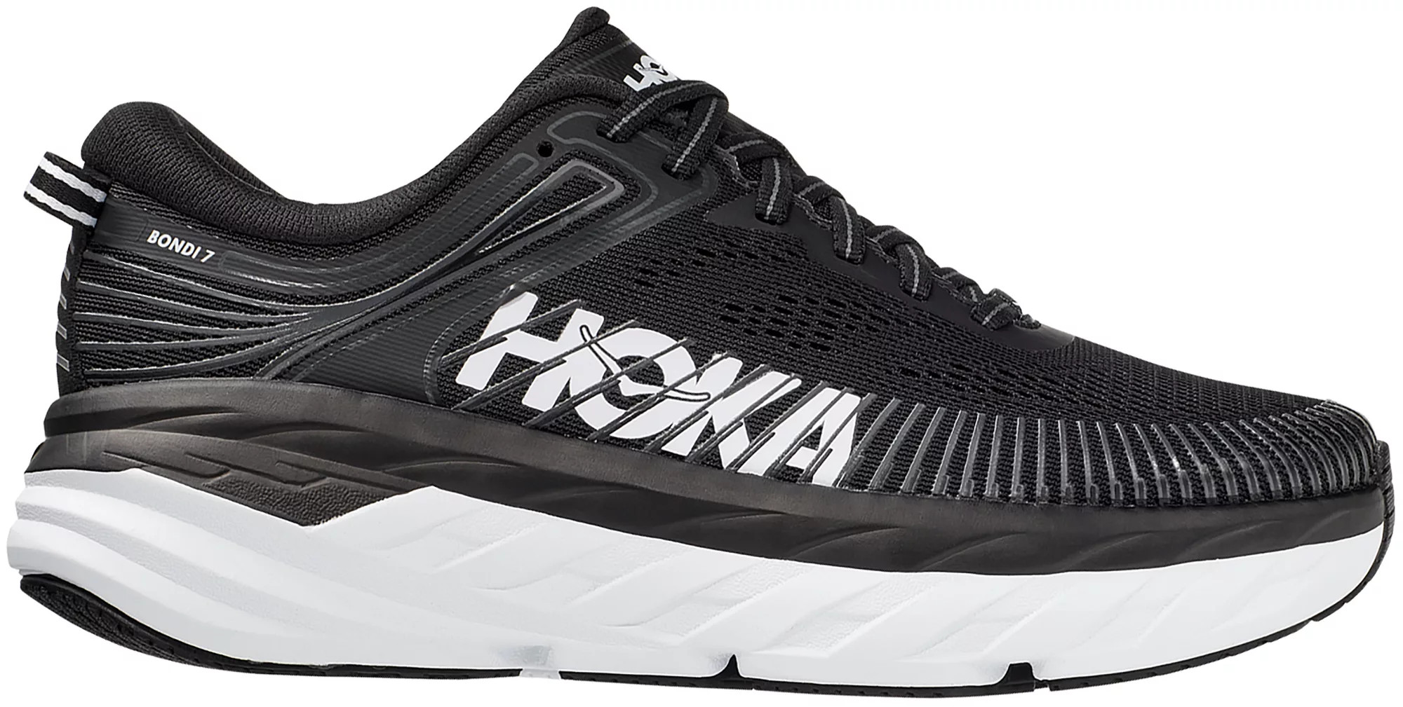HOKA ONE ONE Women's Bondi 7 Running Shoes, Black | Dick's Sporting Goods