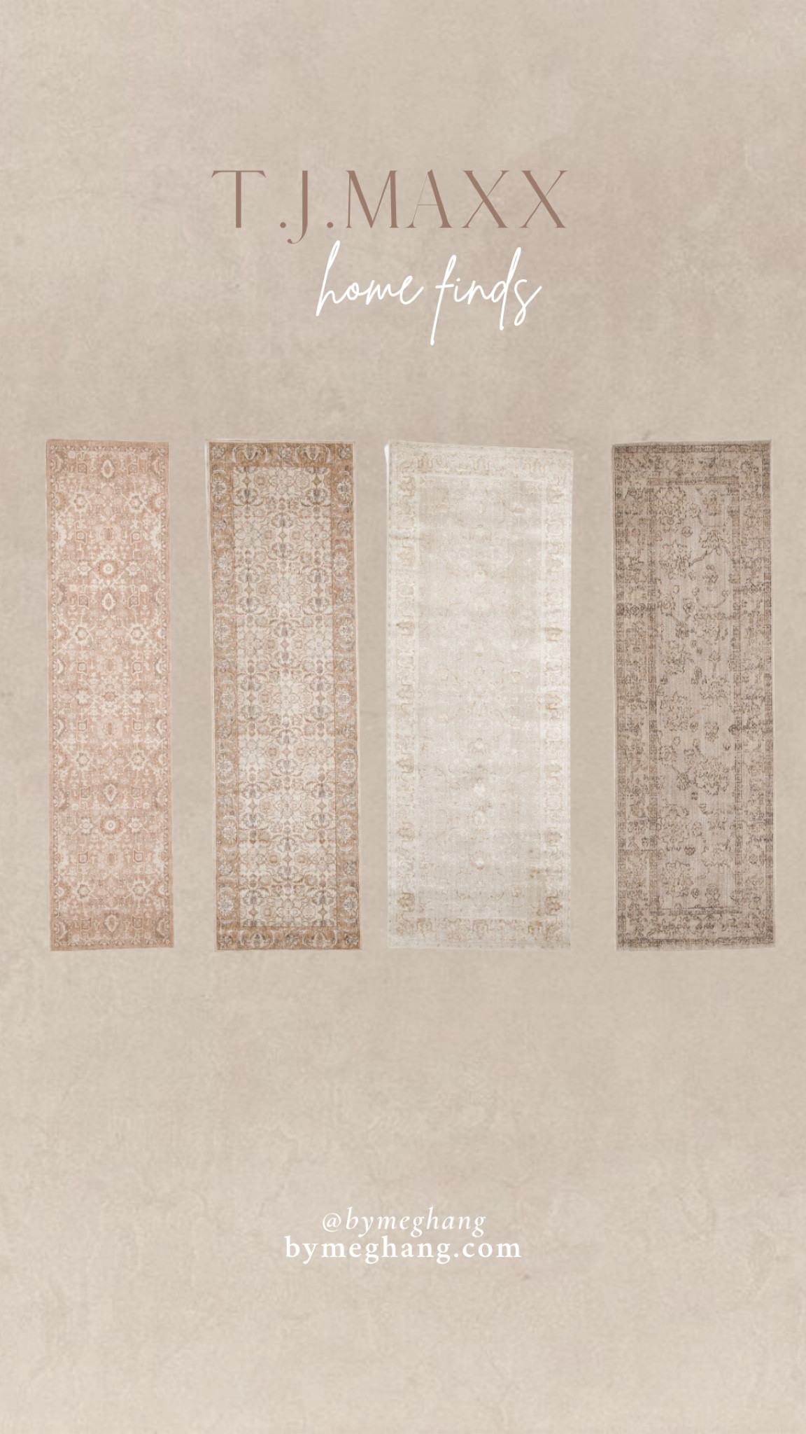 T.J.Maxx has the best Turkish runner rugs right now! I’m tempted to add them all to my cart! 

#LTKFind #LTKhome