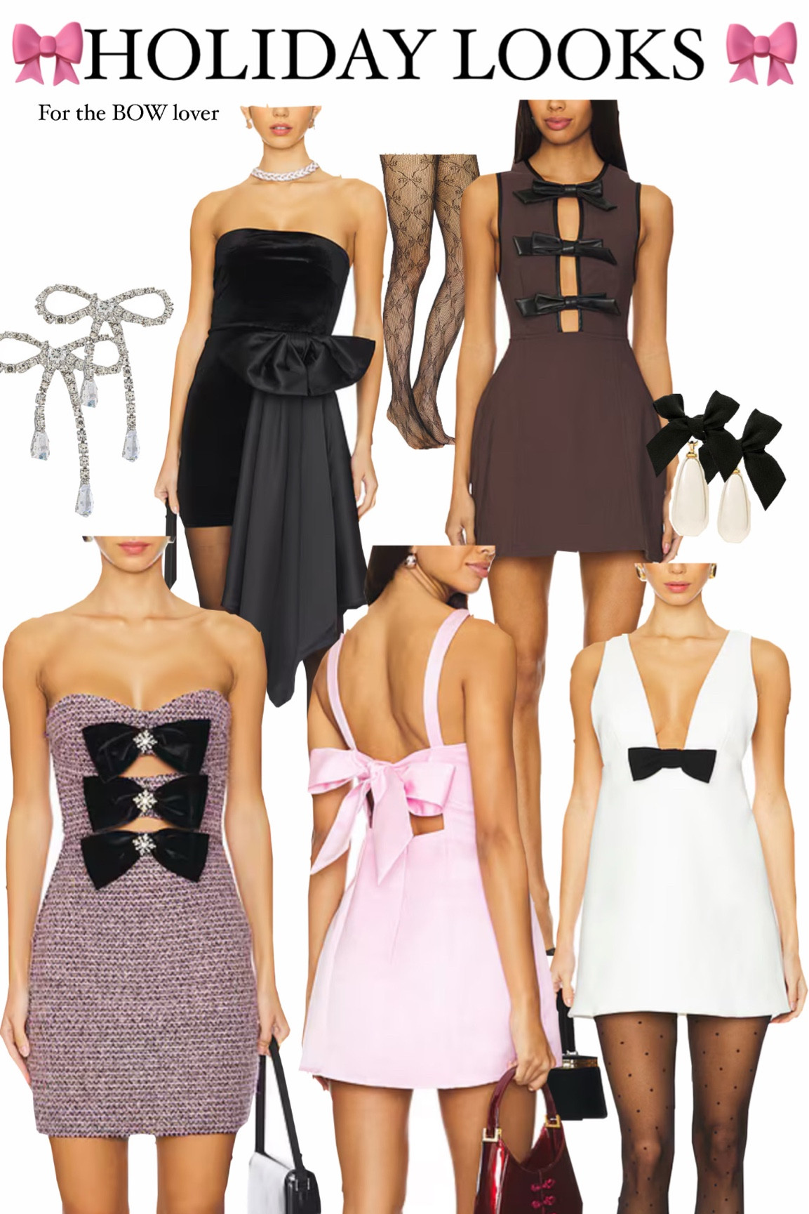 🎀✨ Calling all bow lovers! 🎀✨ I’ve curated the ultimate collection of chic looks that celebrate your love for bows!Perfect for adding a touch of whimsy to any ensemble. 💖 

Swipe through my favorites and get inspired to elevate your wardrobe with these delightful details! 🌟✨ Whether you're dressing up for the holiday special or just want to add fun flair to your everyday style, these looks have you covered!

👉 Tap the link to shop each look and unleash your inner bow enthusiast! 🎉 

#BowLover #FashionInspo #LTK #StyleCurator #ChicLooks #FashionFinds