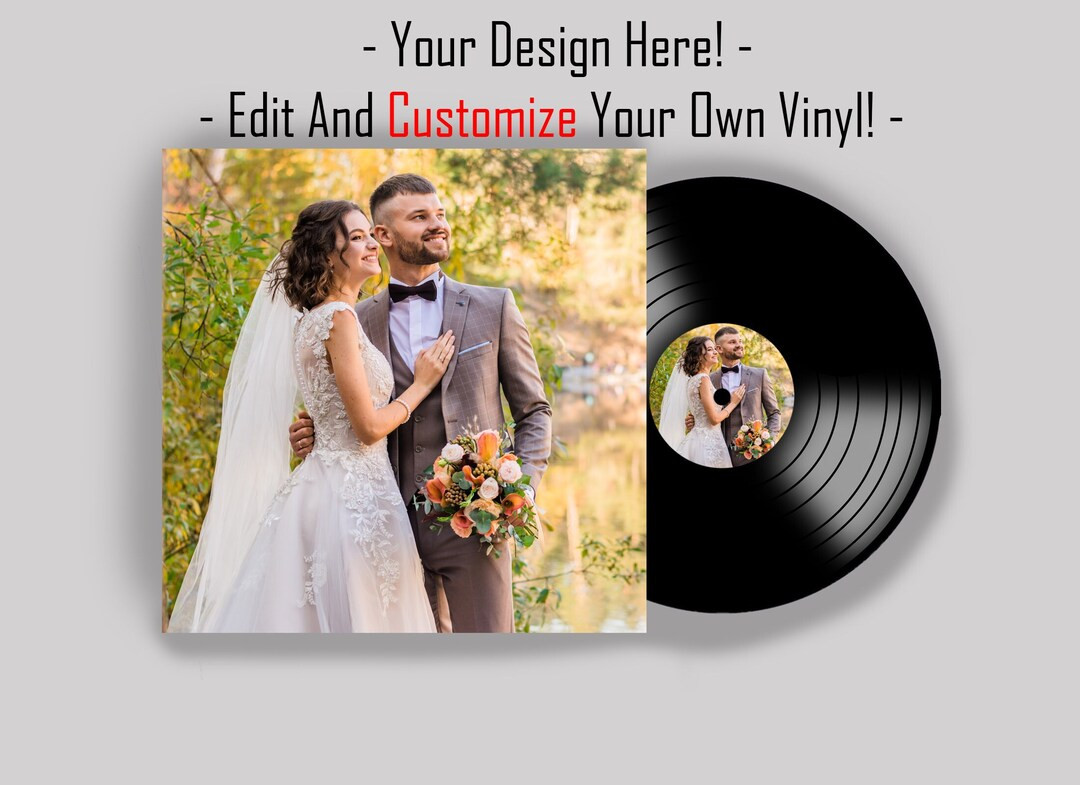 Create and Customize Your Own 12 Custom Vinyl or Musical Record or Mixtape With Fast USA and Inte... | Etsy (US)