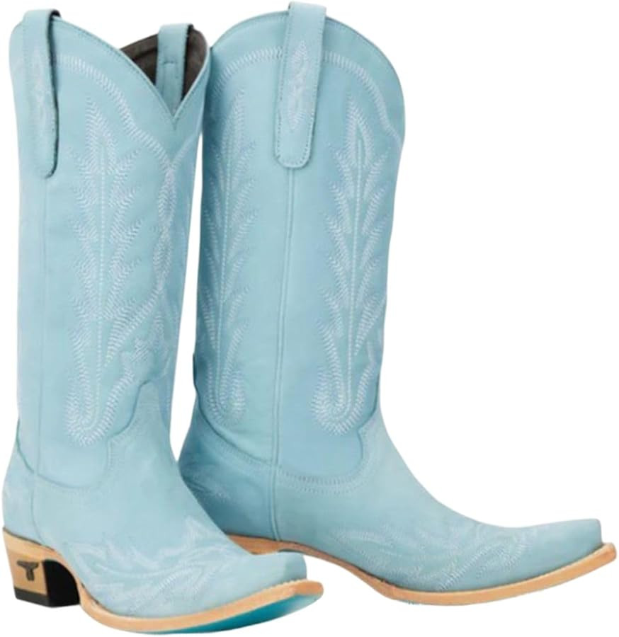 Lane Lexington Mid Calf Boot Ceramic Crackle | Amazon (US)